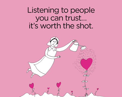 Listening to people you can trust .., it's worth the shot